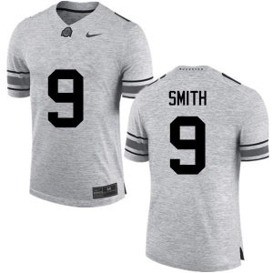 NCAA Ohio State Buckeyes Men's #9 Devin Smith Gray Nike Football College Jersey ULT6145UT